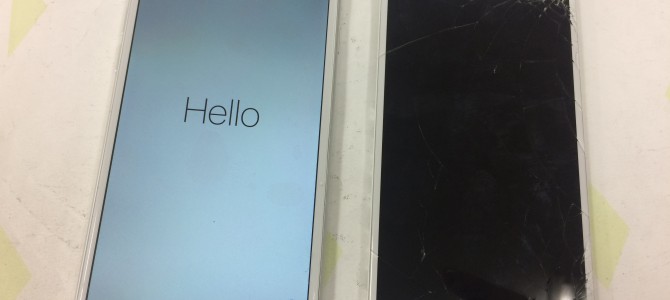 ◆加古川市よりiPhone6 ガラス割れ -2016 10/15-