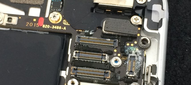 ◆加古川市よりiPhone6 水没修理 -2016 10/17-