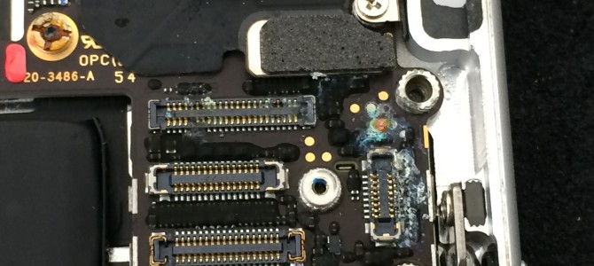 ◆加古川市よりiPhone6 水没修理 -2016 11/13-