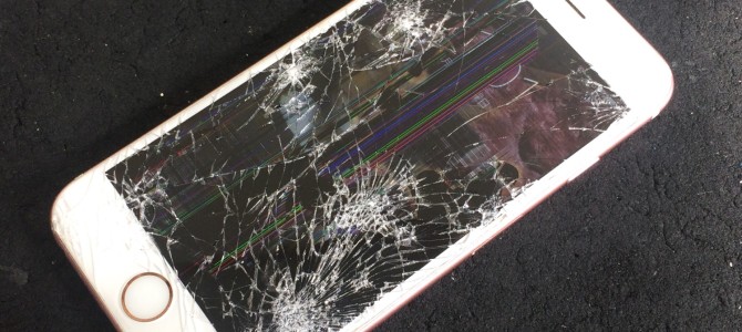 ◆加古川市よりiPhone6s ガラス割れ＆液晶不良 -2016 11/15-