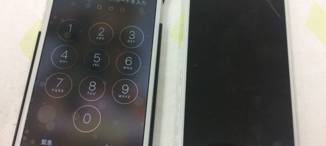 ◆加古川市よりiPhone6 ガラス割れ、液晶不良 -2016 12/8-