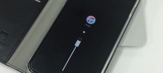 ◆姫路市よりiPhone6 アップデート失敗によるリカバリーモード→データ復旧 -2017 1/29