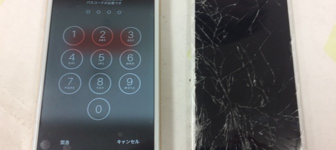 ◆加古川市よりiPhone6 画面割れ -2017 2/1-