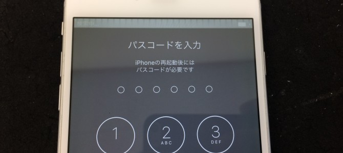 ◆神奈川県よりiPhone6 plus タッチ操作不良→基板修理 -2017 2/2-