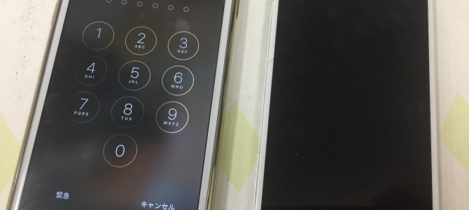 ◆加古川市よりiPhone6s ガラス割れ＆タッチパネル不良 -2017 3/5-