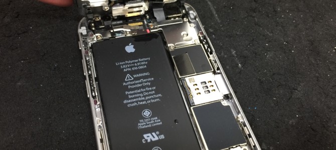 ◆加古川市よりiPhone6 水没→データ復旧 -2017 3/25-