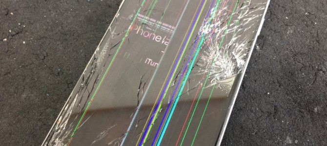 ◆加古川市よりiPhone6 ガラス割れ、液晶不良 -2017 4/9-