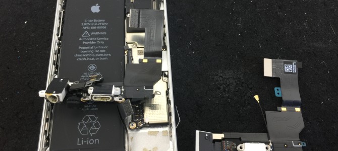 ◆加古郡播磨町よりiPhone SE 充電不良 -2017 4/19-