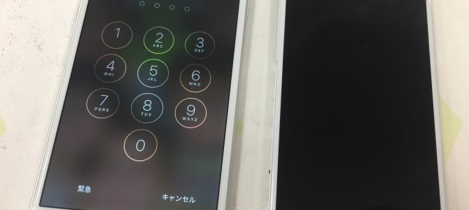 ◆加古川市よりiPhone6 ガラス割れ、タッチ不良 -2017 4/20-