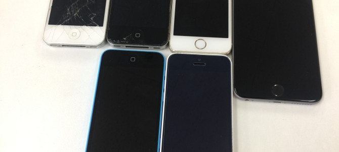 ◆高砂市よりiPhone6台 破損品買取 -2017 5/2-