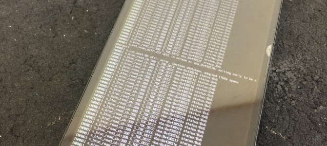 ◆小野市よりiPhone5 NANDエラー復旧→基板修理 -2017 5/2-