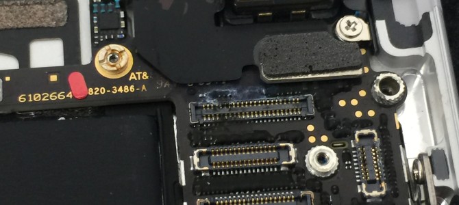 ◆明石市魚住町よりiPhone6 水没修理 -2017 5/2-