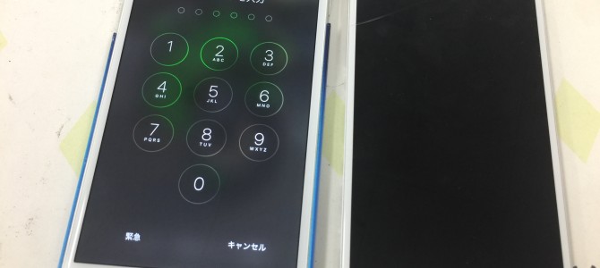 ◆加古川市よりiPhone6 Plus ガラス割れ -2017 5/5-