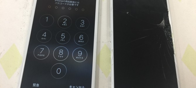 ◆加古川市よりiPhone6s ガラス割れ -2017 5/7-