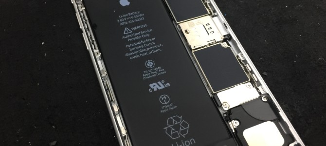 ◆加古川市よりiPhone6s 水没修理 -2017 5/14-