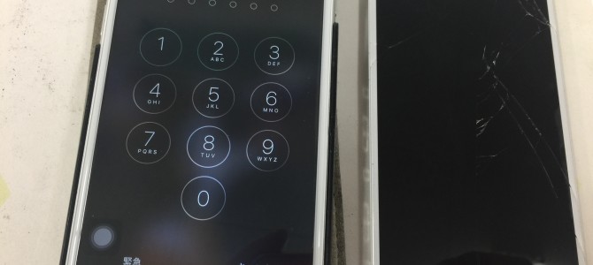 ◆加古川市よりiPhone6s ガラス割れ -2017 6/1-