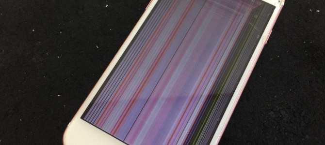 ◆加西市よりiPhone6s ガラス割れ、液晶不良 -2017 6/4-