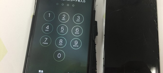 ◆加古川市よりiPhone6 ガラス割れ、液晶不良 -2017 7/24-