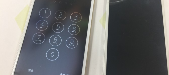 ◆加古川市よりiPhone6 ガラス割れ、タッチパネル不良 -2017 7/31-