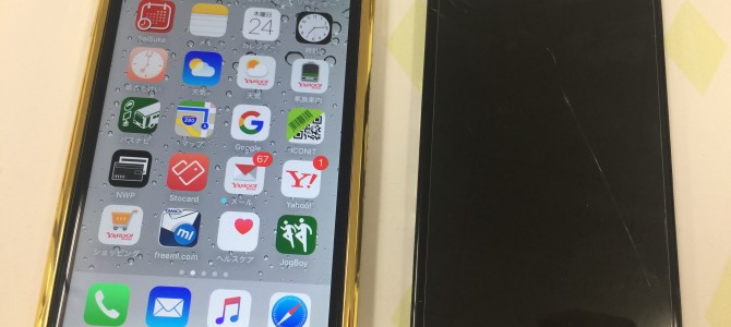 ◆加古川市よりiPhone6 Plus 画面割れ -2017 8/24-