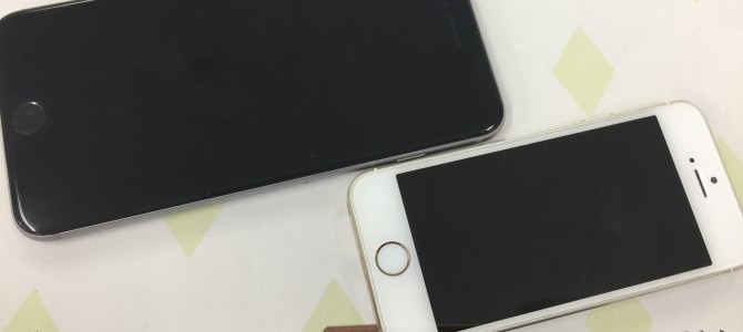 ◆加古川市よりiPhone6s Plus、5s 2台買取 -2017 8/25-