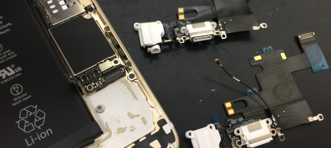 ◆加古川市よりiPhone6 通話用マイク故障 -2017 8/25-