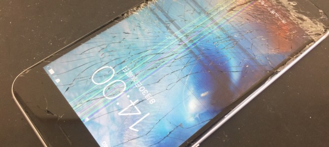 ◆加古川市よりiPhone6s Plus ガラス割れ、液晶不良 -2017 8/30-