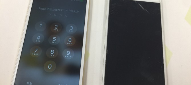 ◆高砂市よりiPhone6 液晶不良 -2017 10/6-