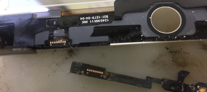 ◆加古川市よりiPad mini2 ホームボタン修理 -2018 1/28-