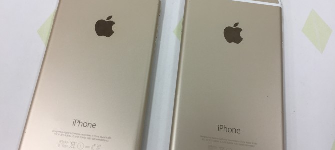 ◆明石市二見町よりiPhone6　2台中古品買取 -2018 1/14-