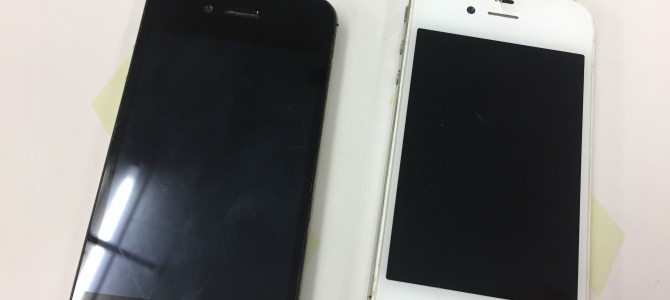 ◆加古川市よりiPhone4,4s　破損品2台買取 -2018 1/20-