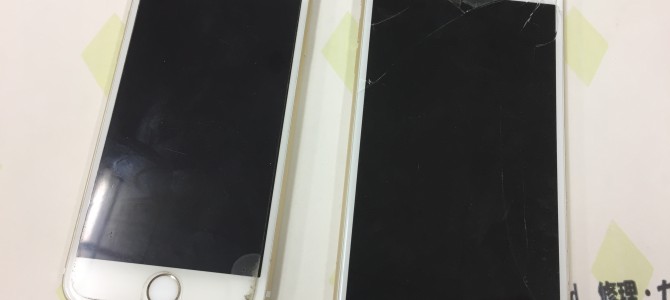 ◆加古川市よりiPhone6s、6Plus 破損品買取 -2018 2/5-