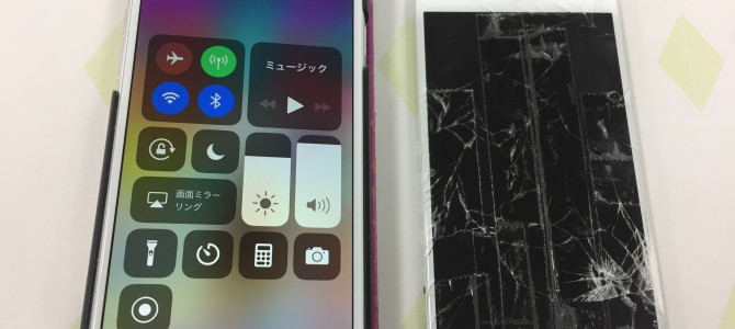 ◆加古川市よりiPhone6 ガラス割れ -2018 3/17-
