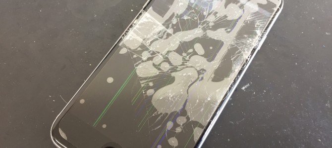 ◆加西市よりiPhone6s ガラス割れ、液晶不良 -2018 3/4-