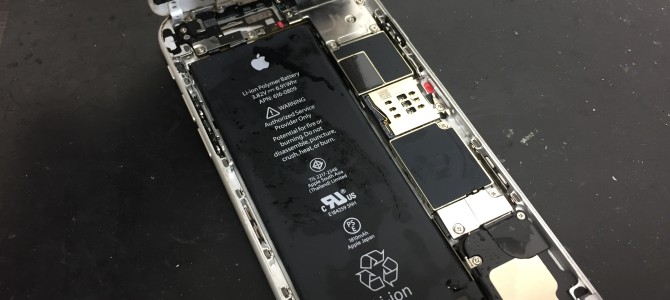 ◆小野市よりiPhone6 水没修理 -2018 3/8-