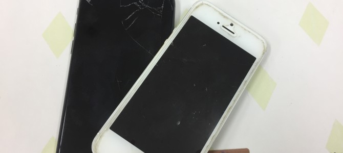 ◆加古川市よりiPhone7＆5s 破損品買取 -2018 4/2-