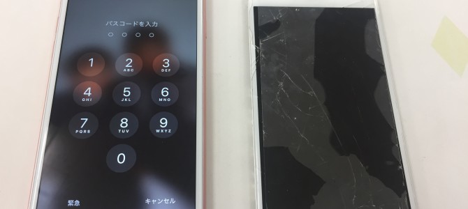 ◆加古川市よりiPhone6s ガラス割れ -2018 4/5-