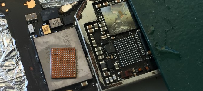 ◆明石市よりiPhone6 plus タッチ操作不良→基板修理 -2018 5/29-