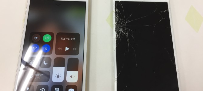 ◆加西市よりiPhone6 ガラス割れ修理 -2018 5/10-