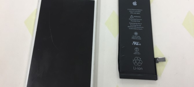 ◆加古川市よりiPhone6 バッテリー交換 -2018 6/27-