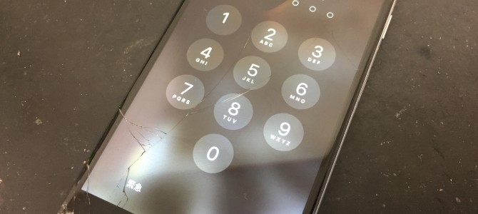 ◆加古川市よりiPhone6 ガラス割れ＆液晶不良 -2018 6/12-