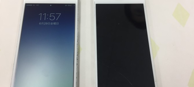 ◆宝塚市よりiPhone6s ガラス割れ -2018 6/29-