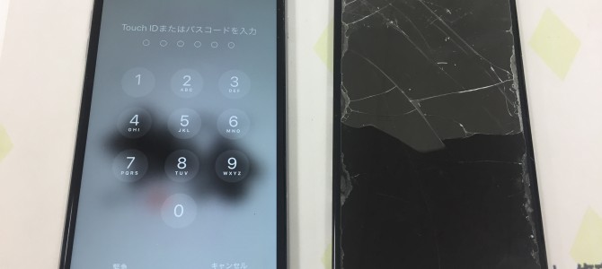 ◆加古川市よりiPhone6 Plus ガラス割れ -2018 7/21-