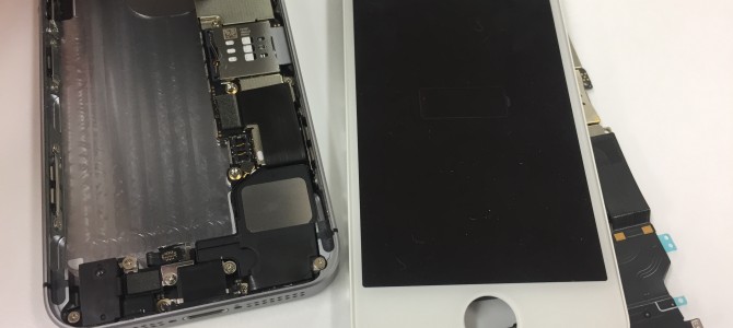 ◆加古川市よりiPhone SE 基板不良→一時復旧作業　-2018 7/7-