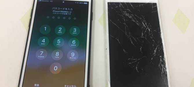 ◆加古川市よりiPhone6 ガラス割れ -2018 8/15-