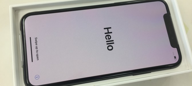 ◆加古川市よりiPhone X 新品未使用品買取 -2018 8/11-