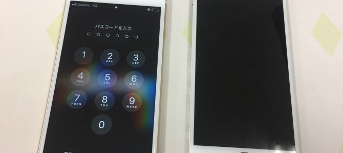 ◆加古川市よりiPhone6s 液晶不良 -2018 8/12-