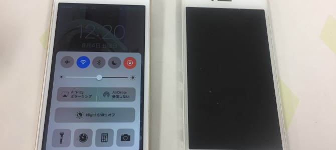 ◆加古川市よりiPhone SE タッチパネル不良 -2018 8/4-