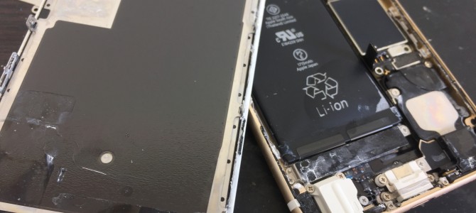 ◆加古川市よりiPhone6s 水没修理 -2018 8/20-