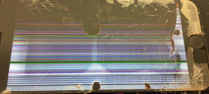 ◆神崎郡よりiPhone7 Plus ガラス割れ、液晶タッチパネル不良 -2018 8/1-